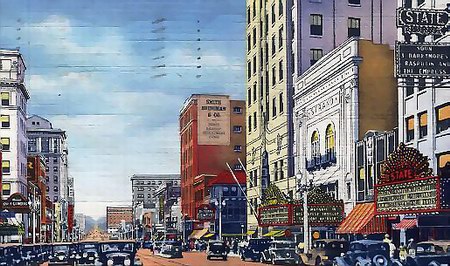 State Theatre - Old Post Card View (newer photo)